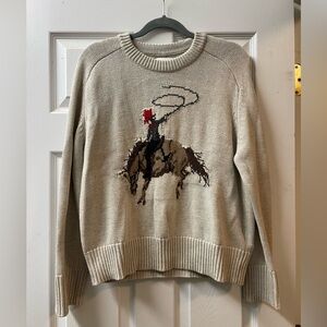 A&F Madeline Western Crew Sweater